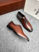 Berluti Man Black and brown Calfskin Business Leather Shoes 0428148 (3)_th.jpg